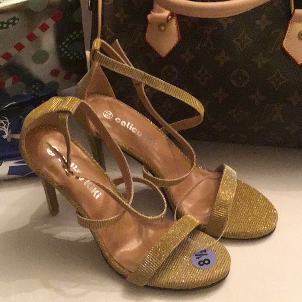 New Gold Sandals